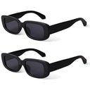 Vintage Women's Retro Square Sunglasses with UV400 Protection