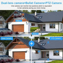 Smart 4K Outdoor PTZ Camera for Home Security Plus