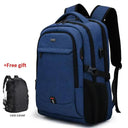 Men's 17.3'' Laptop Backpack Large Capacity Travel Bag