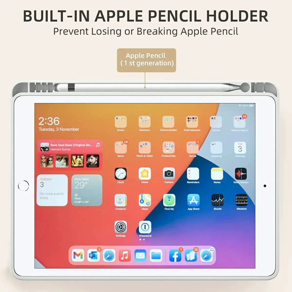 Funda Case for iPad 10th Gen Pro 11 Air Magnet Tablet Case