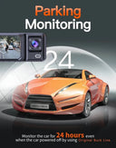Smart 3 Channel Dash Cam for Cars 1080P Footage HD
