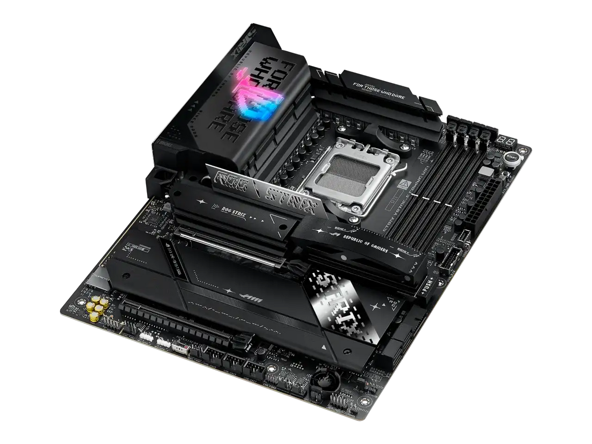 ASUS ROG STRIX GAMING WIFI AMD ATX motherboard power — product view 7