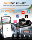 4K Dash Cam for Safer Driving with HDR