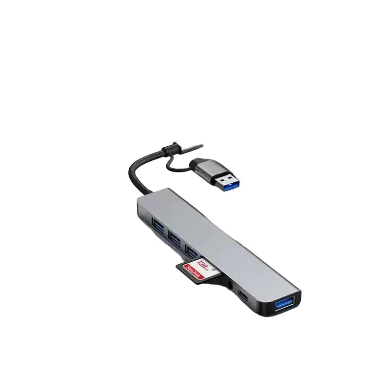 Aluminum USB Hub - Expands Laptop Ports — product view 1