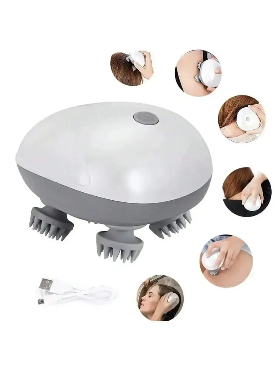 Electric Head Massager And Pet Massager For Deep Relaxation