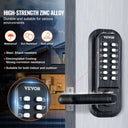 Keyless Door Lock - Stainless 14 Digit Keypad