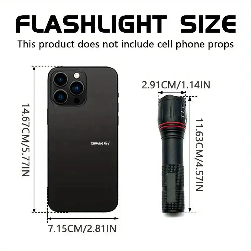 395nm LED UV Flashlight Rechargeable Zoomable Torch Light for Pet Urine Stain Detector Tools Lantern Money Fluorescer Detector