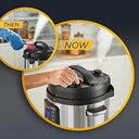 Pressure Cooker & Slow Cooker Programmable XL 8-Quart