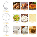 BioloMix Kitchen Food Stand Mixer, Blender, Quiet Motor, Cream