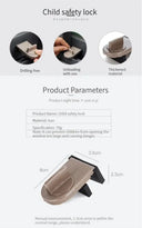 Sliding Door Lock - No Drill Child Protection