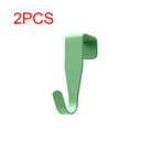 2PCS Cabinet Door Hook Colorful Kitchen Hanger Storage Hook