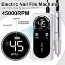 Electric Nail Drill: Professional 45000RPM Machine Tool
