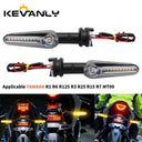Yamaha Motorcycle Turn Signal Light R1 R6 MT09 1 Pair Flowing Dynamic LED Bright