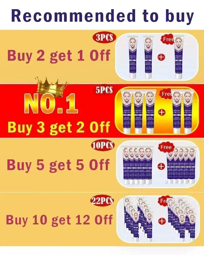 NewV-Shape Face Cream Remove Double Chins Firming Lifting Up V Cheek Fat Burning Anti-aging Shaping Massage Care Products0903