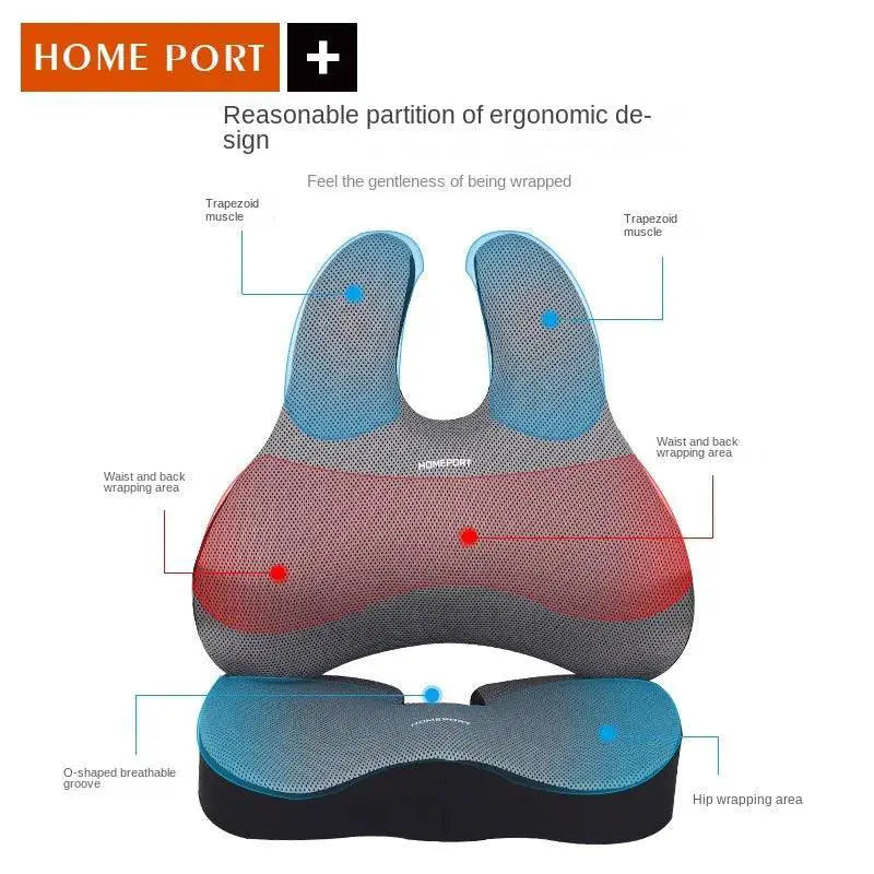 Orthopedic Memory Foam Seat Cushion for Office and Car