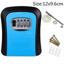 Key Storage Box Secure Wall Organizer With Lock System