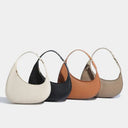 PU Half Moon Bag for Women Everyday Use