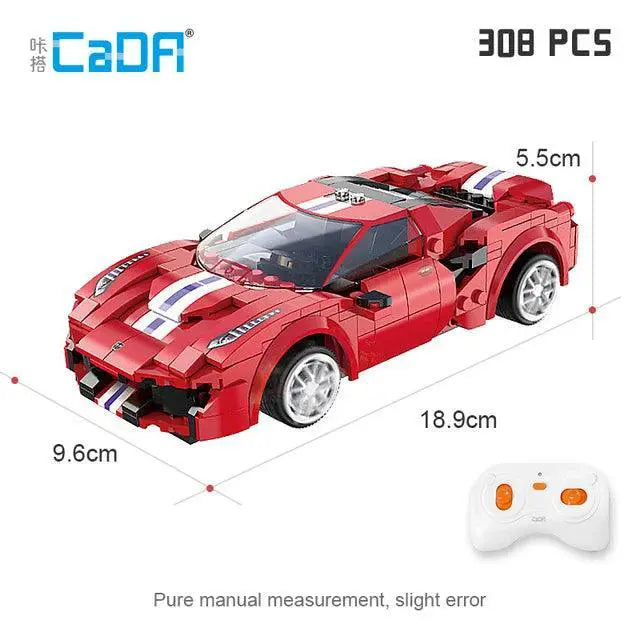 City Racing Car Building Blocks for Creative STEM Fun Set