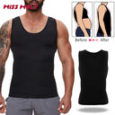 Men's Tummy Control Compression Shirt Slimming Vest Daily Wear