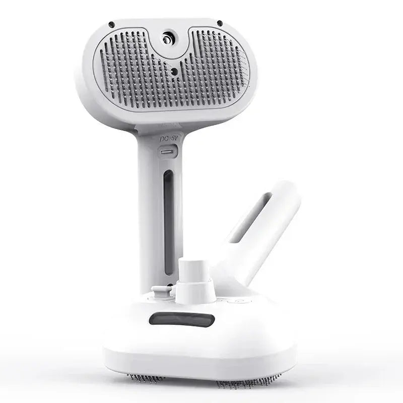 ROJECO Electric Steam Brush For Cats Removes Hair Gently
