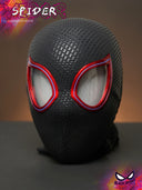 Marvel Mascara Miles Spiderman Headgear Cosplay Mask Toy