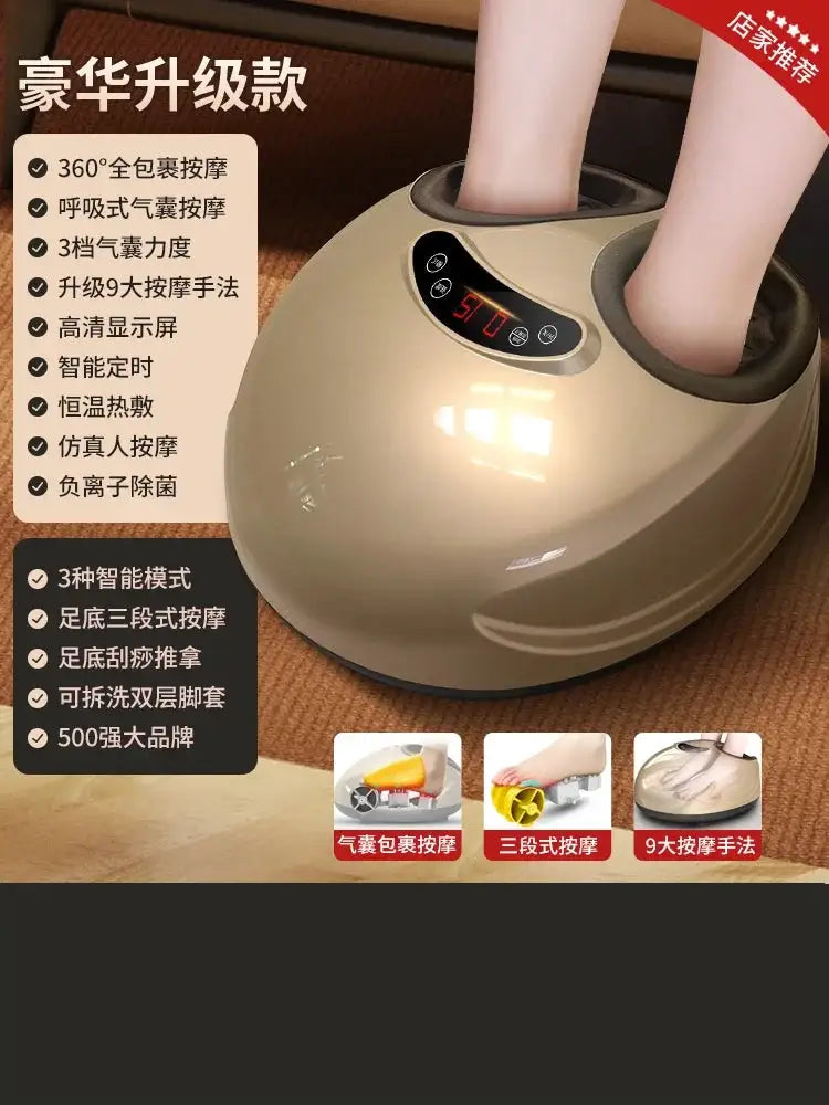 Leg sole massager Automatic foot massage machine Kneading foot sole press foot meridian dredging massage instrument