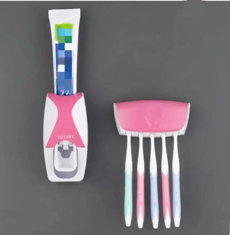 Automatic Toothpaste Dispenser Family Bathroom Organizer