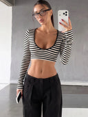 NIBBER Striped Casual Shirt