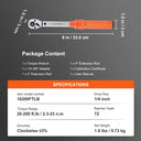 Precision Dual Range Torque Wrench