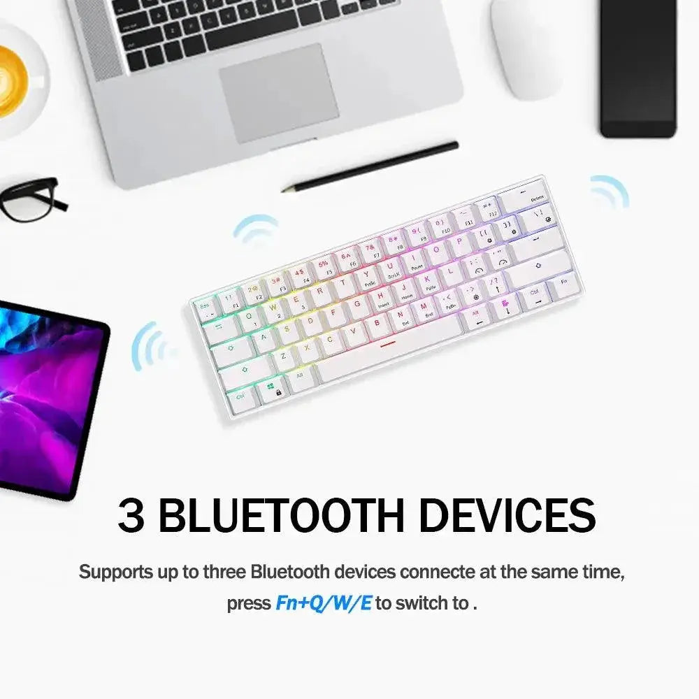 Royal Kludge Wireless Mechanical Keyboard Productivity RGB