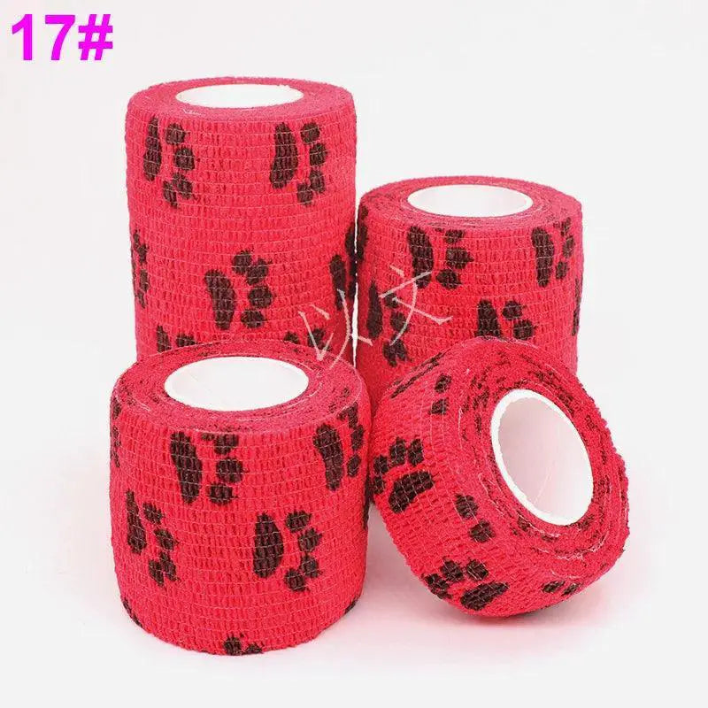 Printed Elastic Bandage Wrap for Joint Support and Recovery