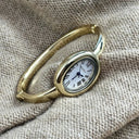 Women Gold Bracelet Watch Small Dial
