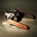Matte Black Nickel Privacy Door Lever