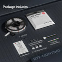 RGBW LED Strip Light 5pin 12V/24V High Density 896 LEDs COB RGBWW Dimmable