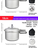 Pressure Cooker Compact Outdoor with Folding Handle 2.2L