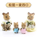 Forest Rabbit Family DIY Playset Interactive Toy for Kids