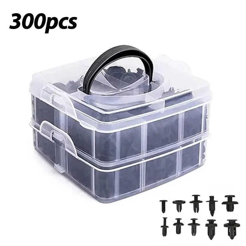 Car Fastener Clips Set High Quality Retainer Clips 300Pcs