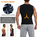 Fat Burn Sauna Vest for Men Workouts