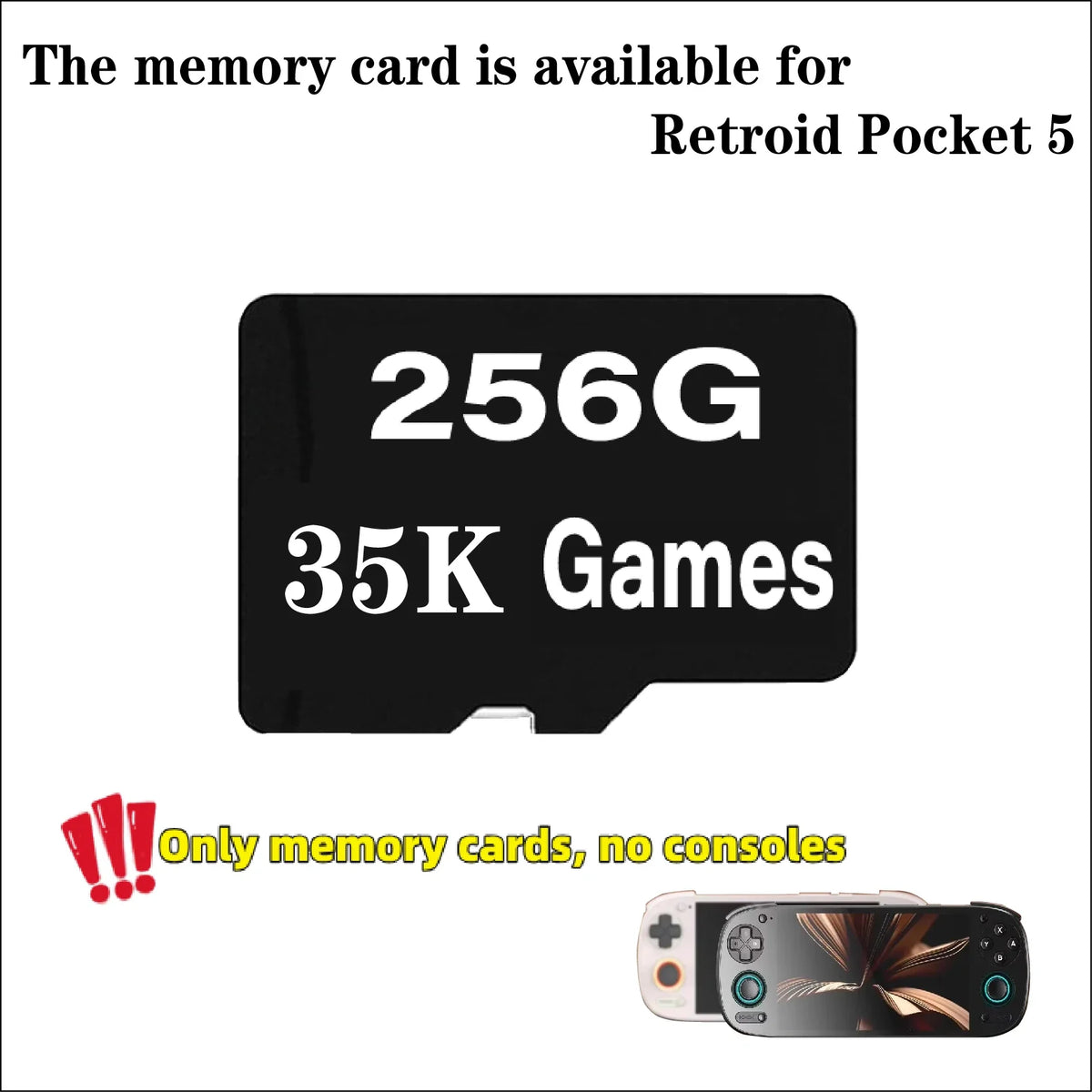 Retroid Pocket 5 Memory Card