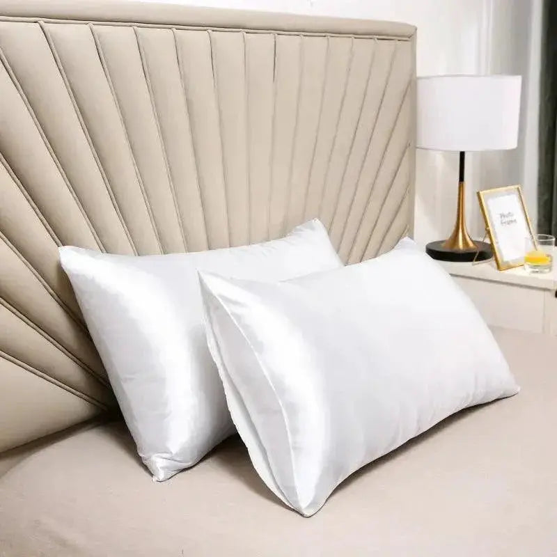 Silk Satin Pillow Cover Luxurious Beauty Sleep Essential