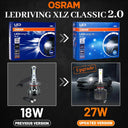 OSRAM LED Car Headlight Bulbs Enhanced Visibility Reliability