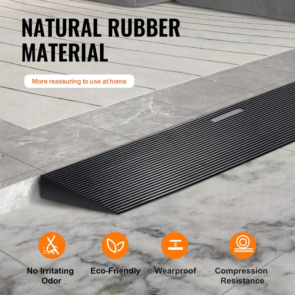 Cuttable Natural Rubber Threshold Ramp — product image 3
