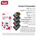 LD 128GB Micro SD Card Class 10
