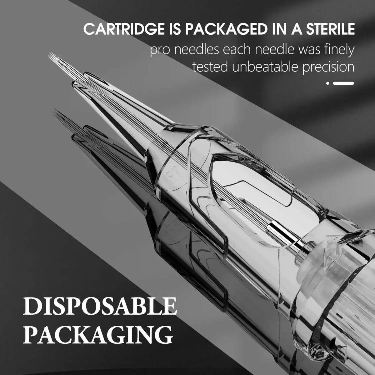 XNET X-RAY Tattoo Cartridge Needles 20pcs Round Magnum RL Disposable Sterilized Safety Tattoo Needles for Rotary Tattoo Machines