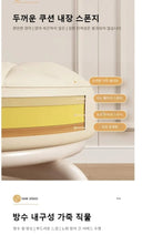 Pulley Low Stool: Wheel Children Shoe Changing