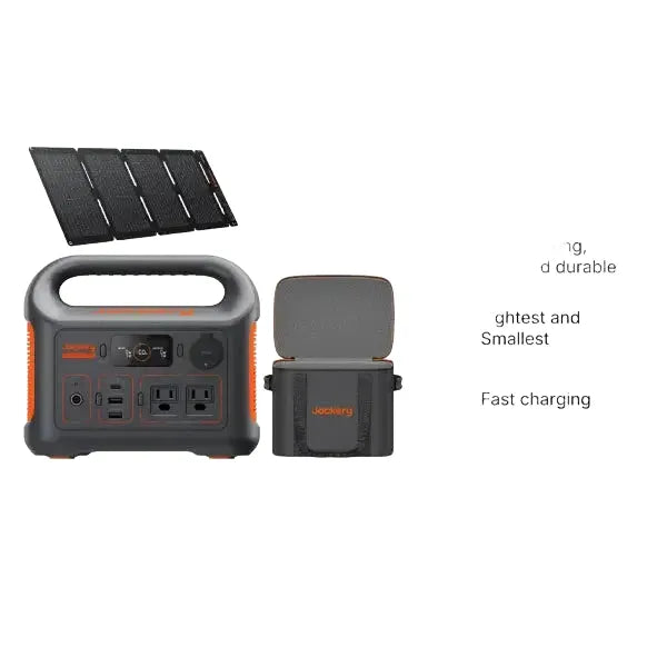 Jackery Portable Power Station with Solar Panel and S Size — product view 1