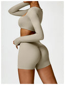 Yoga Suit Sports Set Women Quick-Drying Gym Set 2PCS