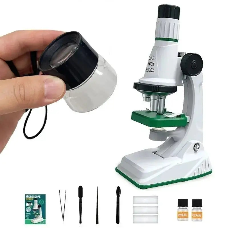 Kids STEM Microscope Kit With LED Light — product view 10