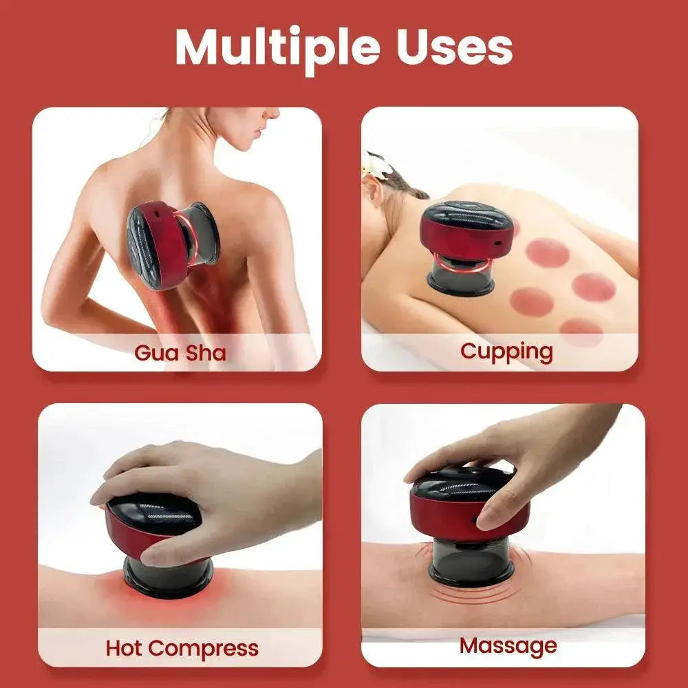 Smart Electric Vacuum Cupping Device Fatigue Relief Wellness