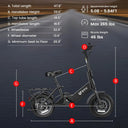 Dyu C3 Foldable Urban Electric Bike